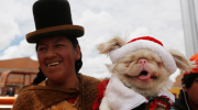 Festejos navideños y solidarios en Bolivia